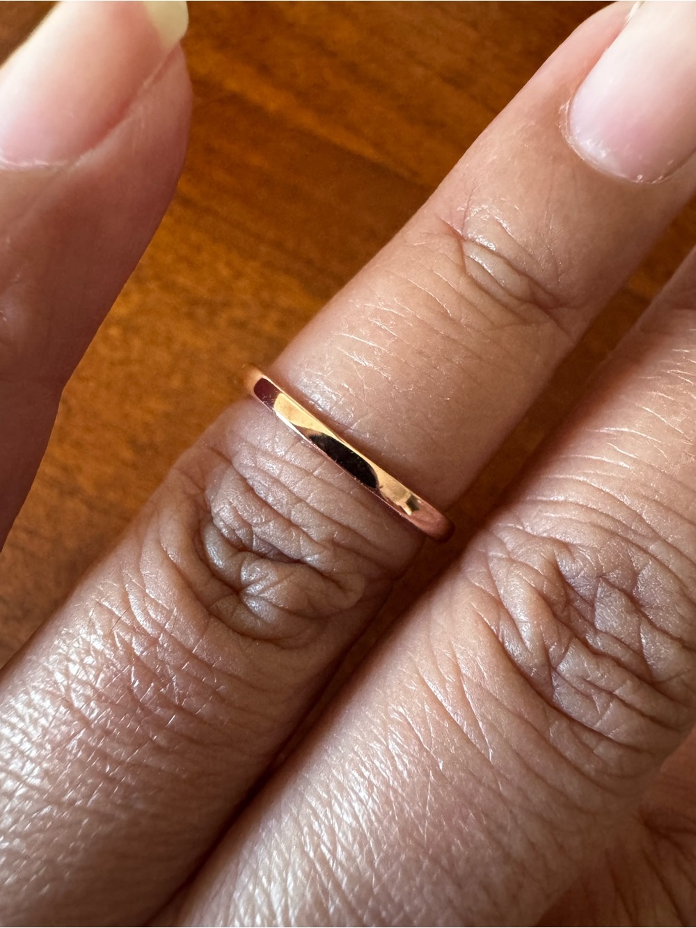 Diamonique Sterling Silver, Rose Gold Plated Emerald-Cut with Pave Shoulders - Picture 6 of 7